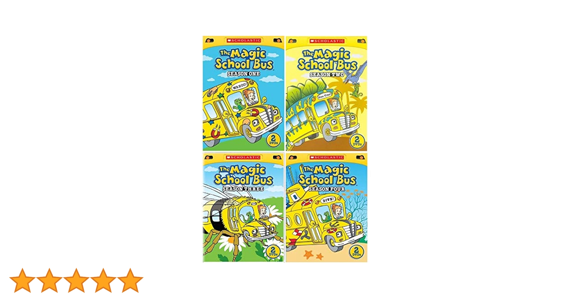 Amazon.co.jp: The Magic School Bus Complete Series: Seasons